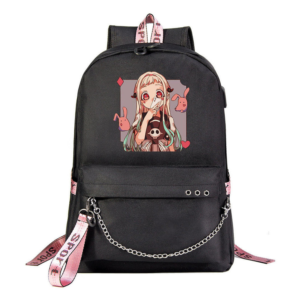 Usb Youth Student Backpack For Boys And Girls Leisure Travel Backpack