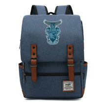School Of Witchcraft And Wizardry Printed Student Backpack For Men And Women, Casual Belt Buckle, Classic Backpack
