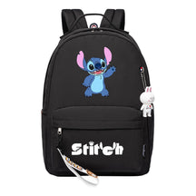Interstellar Baby Stitch Printed Student Backpack, Casual Travel Bag, Girl Backpack