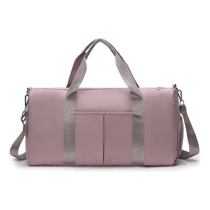 Travel Bag, Fitness Bag, Simple And Fashionable, Large Capacity Yoga Bag, Dry And Wet Separation