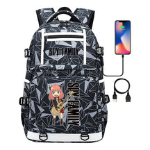 Comic Print Usb Youth Student Backpack For Men And Women, Backpack Leisure Travel