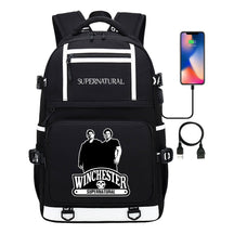 Evil Power Usb Youth Student School Bag Men's And Women's Backpack Leisure Travel Backpack