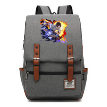Naruto Printed Student Backpack For Men And Women, Casual Belt Buckle, Classic Backpack