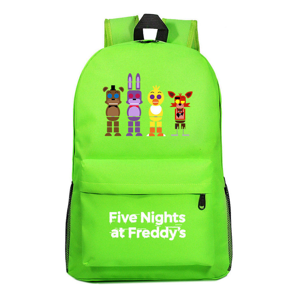 Fashion Toy Bear Game Fashion Starry Sky Youth Student Backpack Men's And Women's Leisure Backpack