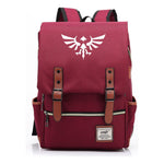 Game Zelda Printed Youth Student Backpack For Men And Women, Casual Belt Buckle, Classic Backpack