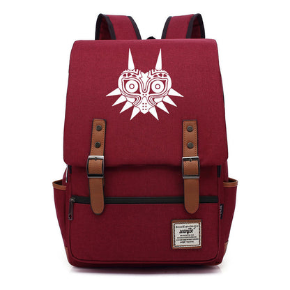 Printed Youth Student Backpack For Men And Women's Casual Classic Backpack
