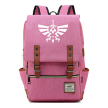Game Zelda Printed Youth Student Backpack For Men And Women, Casual Belt Buckle, Classic Backpack