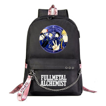 Printed Usb Student Backpack For Men And Women's Leisure Travel Backpack