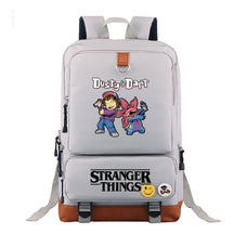 Strange Story Printed Youth Student School Bag Large Capacity Travel Bag Men's And Women's Backpack