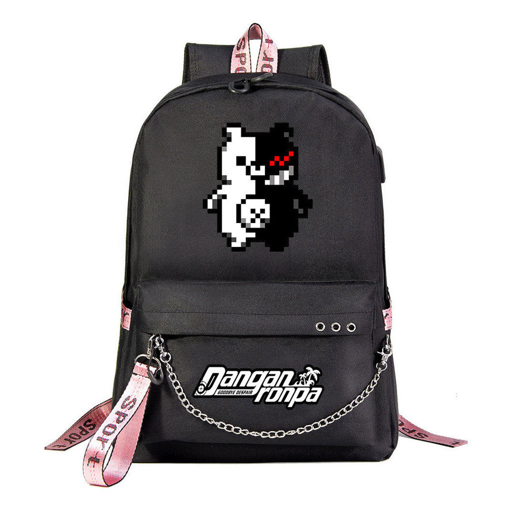 Usb Youth Student Backpack For Men And Women's Leisure Travel Backpack