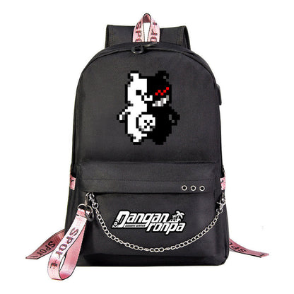 Usb Youth Student Backpack For Men And Women's Leisure Travel Backpack
