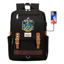 Usb Magnetic Buckle Student Backpack For Men And Women, Youth Leisure Backpack