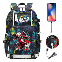 Usb Large Capacity Student Backpack For Leisure Travel Backpack