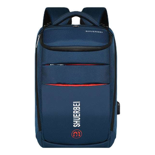 Large Capacity Backpack, Lightweight Spine Protection, Leisure Travel Computer Backpack