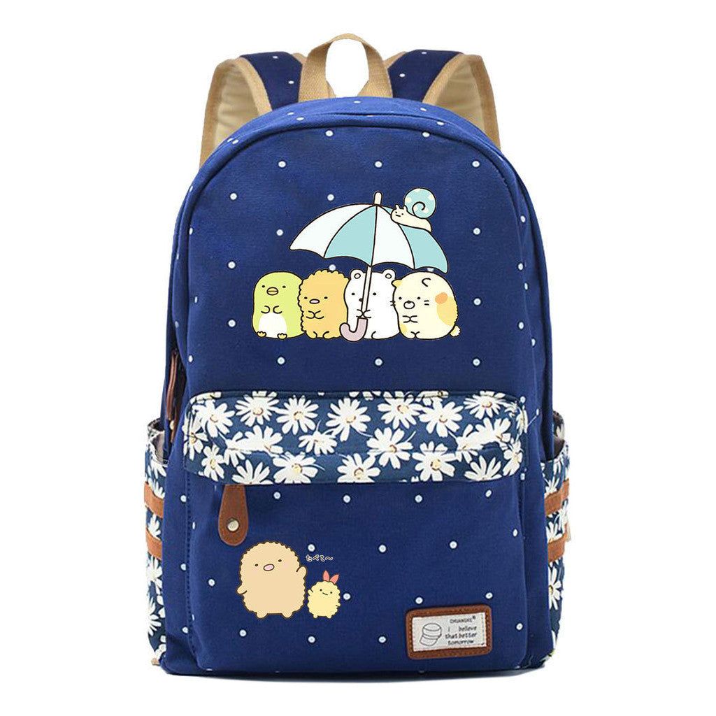 Game Corner Biology Youth Student School Bag Leisure Backpack