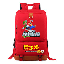 Super Mario Print Youth Student Backpack, Travel Bag, Men's And Women's Backpack