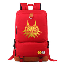 Golden Printed Youth Student Backpack, Travel Bag, Men's And Women's Backpack