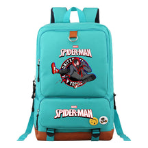 Superhero Printed Student Backpack, Travel Bag, Men's And Women's Backpack