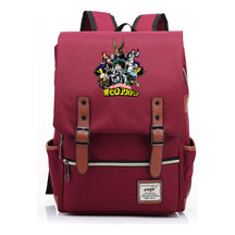 Anime My Heroes Academy Printed Student School Bag For Men And Women Leisure Belt Buckle Classic Backpack