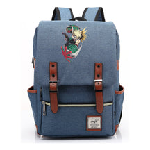 Anime My Heroes Academy Printed Youth School Bag For Men And Women Leisure Belt Buckle Classic Backpack