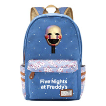 Toy Bear Game Fashion Printed Teenage Girls Student School Bag Men's And Women's Casual Canvas Backpack