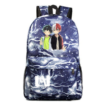 Anime My Heroes Academy Printed Youth Student Backpack Men's And Women's Leisure Backpack