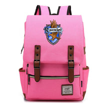 School Of Witchcraft And Wizardry Printed Youth Student School Bag Casual Belt Buckle Classic Backpack