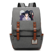 Naruto Printed Teenage Student Backpack, Casual Belt Buckle, Classic Backpack