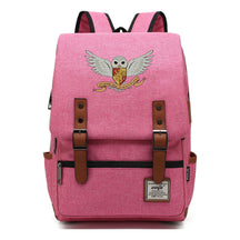 School Of Witchcraft And Wizardry Printed Student Backpack For Men And Women, Casual Belt Buckle, Classic Backpack 43*29*13.5cm