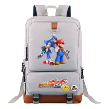 Super Mario Print Youth Student Backpack, Travel Bag, Men's And Women's Backpack