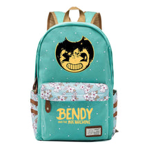 Game Bandy And Impression Machine Youth Student School Bag Fragmented Flower Men's And Women's Backpack