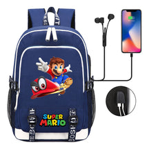 Usb Youth Student Backpack For Men And Women's Leisure Sports Backpack
