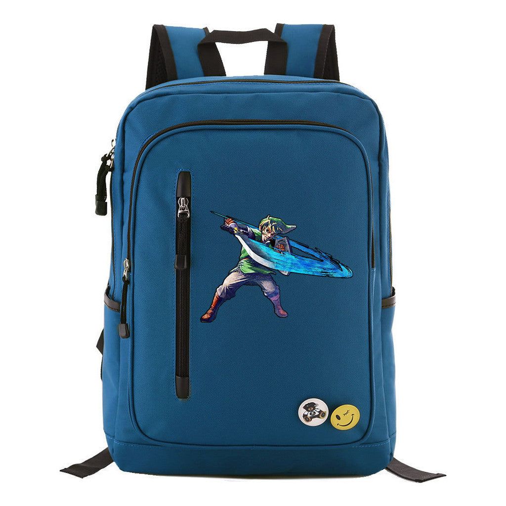 The Tears Of The Kingdom Of Zelda Game Printed Teenage Student Backpack For Men And Women's Leisure Travel Backpack