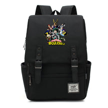 Anime My Heroes Academy Printed Student School Bag For Men And Women Leisure Belt Buckle Classic Backpack