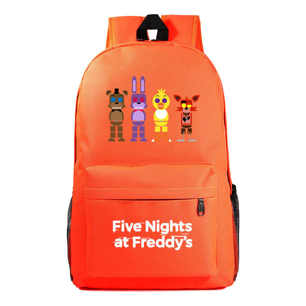 Fashion Toy Bear Game Fashion Starry Sky Youth Student Backpack Men's And Women's Leisure Backpack