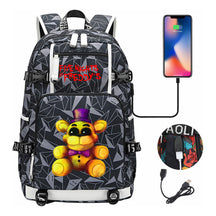 Toy Bear Game Peripheral Usb Youth Student Backpack For Men And Women's Leisure High-capacity Travel Backpack