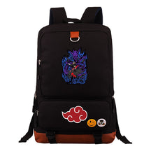 Cartoon Naruto Uchibo Youth Student School Bag Large Capacity Travel Bag Men's And Women's Backpack