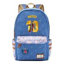 Sports Football Star Printed Youth Student Backpack For Men And Women's Leisure Backpack