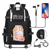 Promised Dream Island Usb Large Capacity Youth Student Backpack For Boys And Girls Leisure Travel Backpack