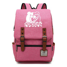 Printed Teenage Student Backpack For Men And Women With Casual Belt Buckle Classic Backpack