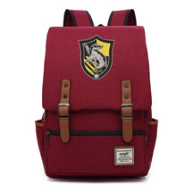 School Of Witchcraft And Wizardry Printed Youth Student School Bag Casual Belt Buckle Classic Backpack