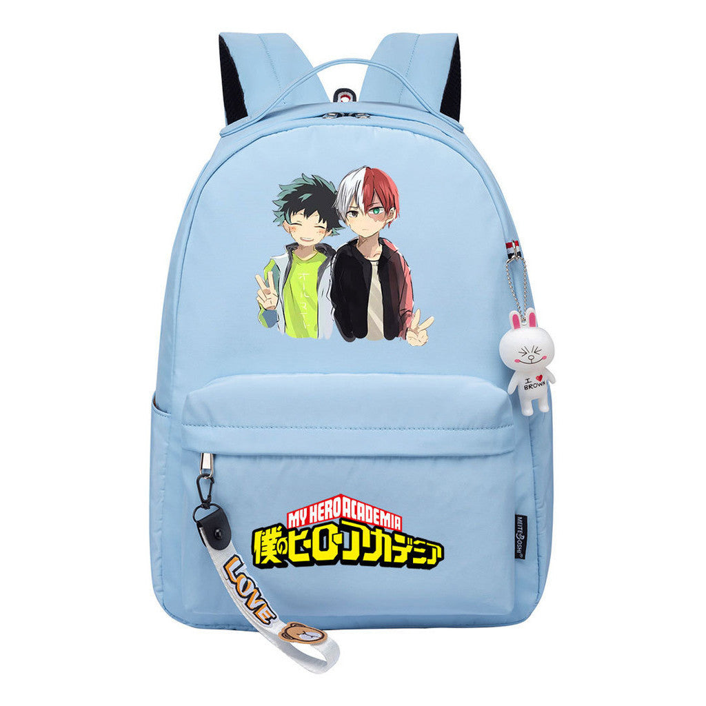 Cartoon Fashion Print Teen School Bag For Boys And Women Casual Bag For Girls Backpack