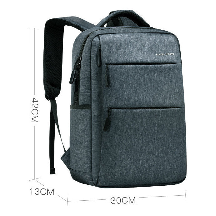 15.6-inch Computer Backpack, Men's Usb Rechargeable Business Computer Backpack
