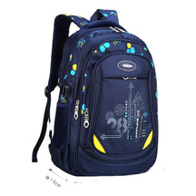 Student Male Splash Proof And Load Reducing Children's Backpack Nylon Backpack