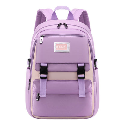 Student Backpack With Reduced Load And Spine Protection, Large Capacity Backpack