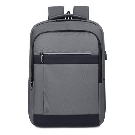 Backpack, Large Capacity Travel Bag, Business Computer Bag, Male Student Backpack, Simple And Casual Backpack