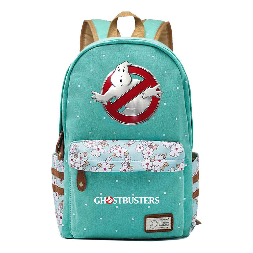 Devil Print Girl Backpack, Fashionable And Casual Backpack