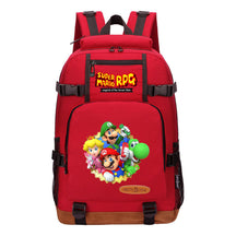 Super Mario Printed Youth Backpack For Leisure Travel Backpack