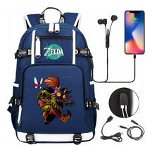 Printed Backpack For Men And Women With Large Capacity Leisure Travel Backpack