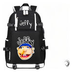 Printed Teenage Student Backpack, Men's And Women's Backpacks, Leisure Travel Backpacks